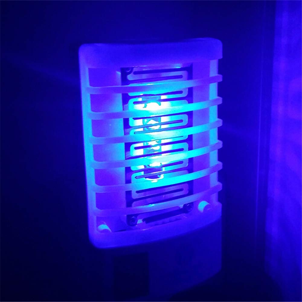 Mosquito Killer Lampada antizanzare Presa a LED Zanzara elettrica Fly Bug Trappola per Insetti Killer Cura Repellente per zanzare