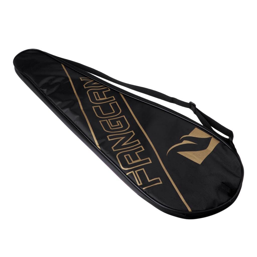 Portable Badminton Racket Case Full-Covered Shoulder Soft Cover Black | Sporting Goods | Tennis & Racquet Sports | Badminton-image-48