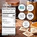 Sugar in the raw turbinado cane sugar packets, 100 Ct, pure, all-natural turbinado sugar, non-GMO project verified, kosher, vegan and gluten free