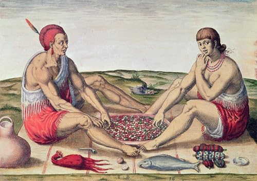 Tableau Indiens mangeant un repas decoration murale toile cadre affiche art 60x90cm