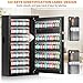144 Keys Fireproof Key Cabinet, Anti-Theft Heavy Duty Key Lock Box with Key Tags, Adjustable Key Organizer Wall Safe with Combination Lock for Car Office House Garage Rental Business