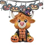 Photo Gallery ylnailky statua di delle highland per halloween - scultura di bestiame delle highland,decorazione casa in resina per mensola e tavolo Photo Gallery ylnailky statua di delle highland per halloween - scultura di bestiame delle highland,decorazione casa in resina per mensola e tavolo