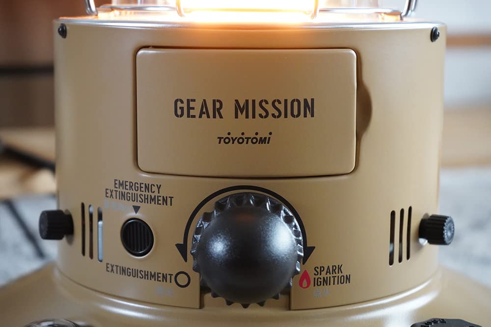 Amazon | 【トヨトミ】対流式石油ストーブGEAR MISSION RR-GE25(T 