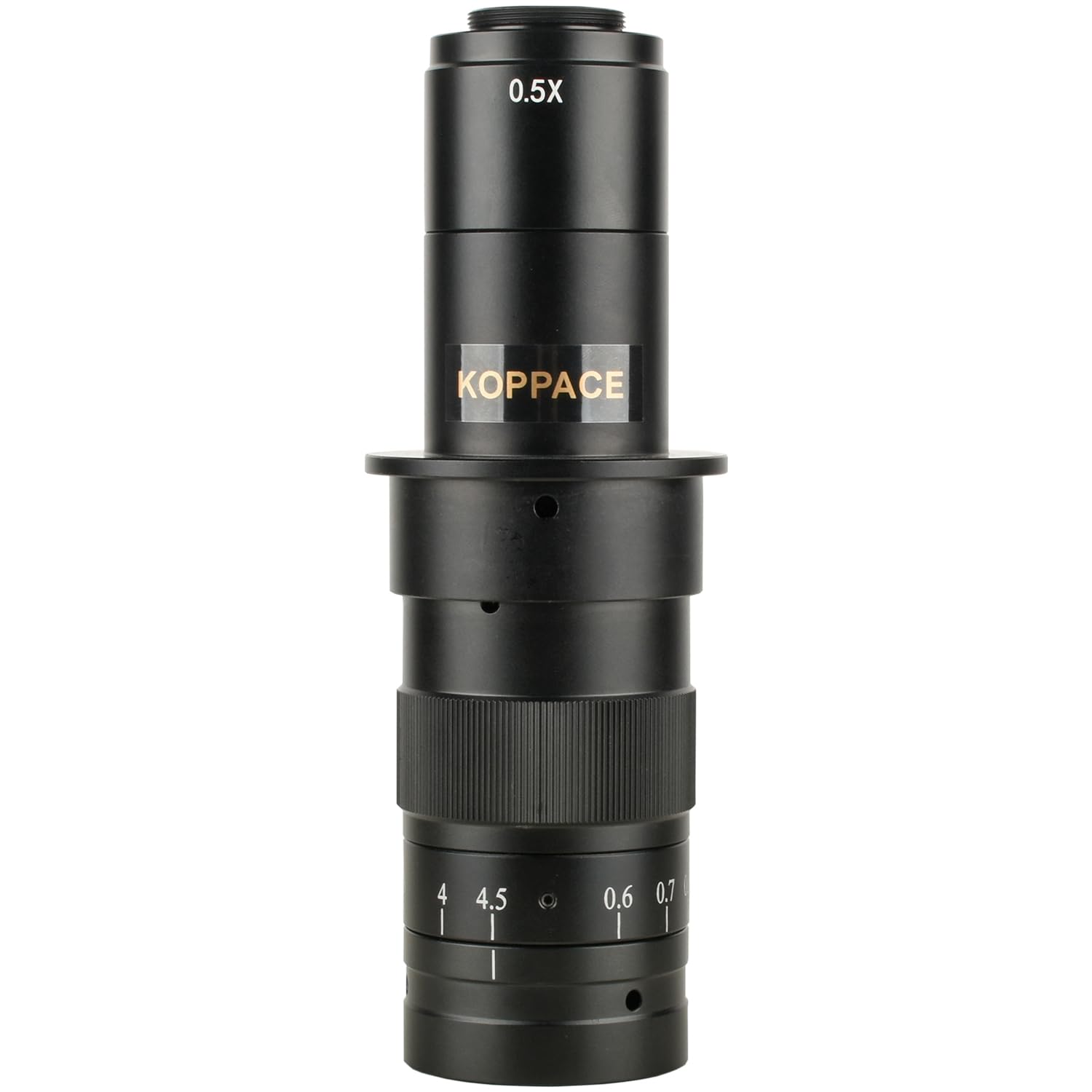 Buy KOPPACE 20X-153X HD C-Mount Microscope Lens 0.6X-4.5X
