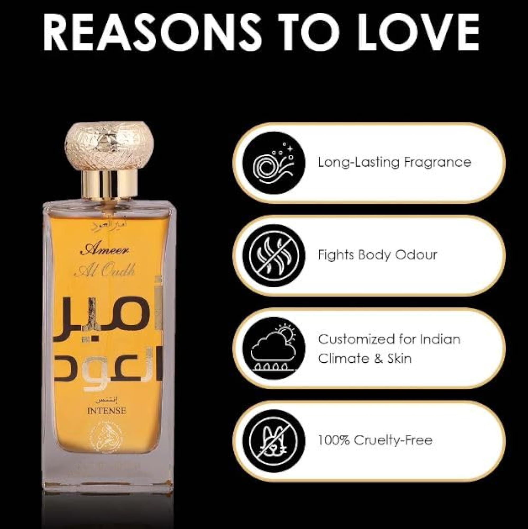 Ameer al Oud Intense Eau De Parfum for Men