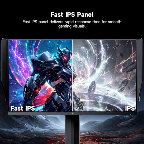 Image of KTC 25M2 Pro 400Hz Gaming Monitor, Fast IPS 24.5 inch FHD Monitor with Shielding Hood, 1080P Vertical Monitor, Adaptive Sync, VESA Support, Height Pivot Swivel Tilt Adjustable