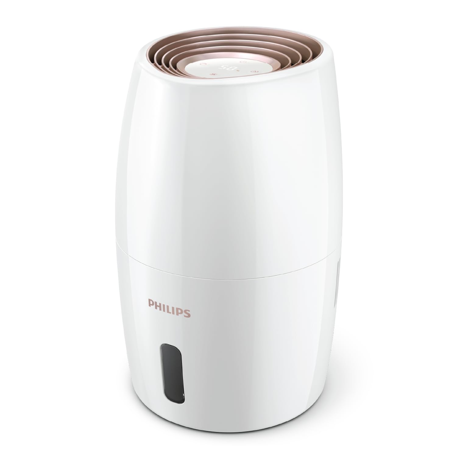 Philips 2000 Series Umidificatore D'aria - 32m² Umidificatore d'ambiente, NanoCloud, 3 Velocità, Modalità Sleep, Serbatoio 2 litri (HU2716/10)