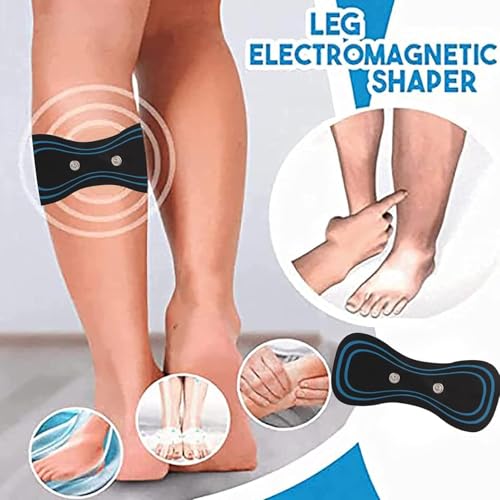 Image of Portable Rechargeable Full Body EMS Massager | Butterfly Mini Massager for Pain Relief - Neck, Shoulder, Arms, Legs | Cervical & Muscle Therapy (Pack of 5 Massager Pads)