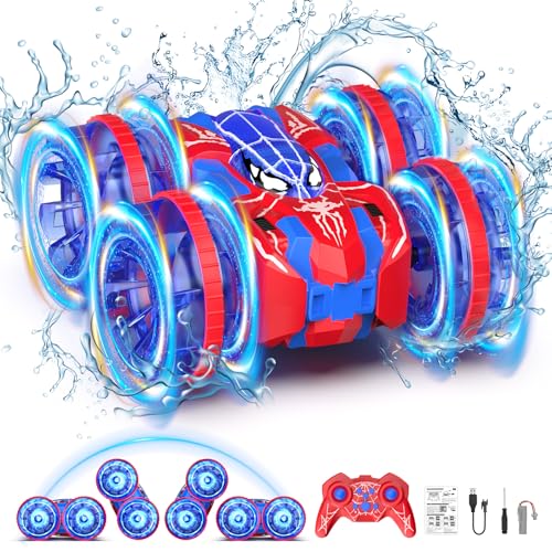 fygurso Waterproof Remote Control Car,4WD Land & Water 2.4 GHz RC Car Remote Control...