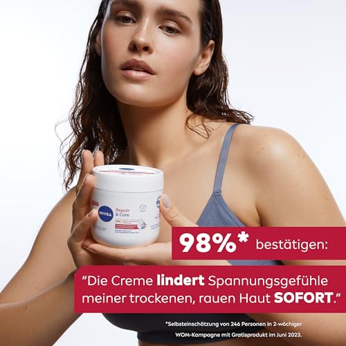 NIVEA Repair & Care Feuchtigkeitscreme, 400 ml – Ansicht 6