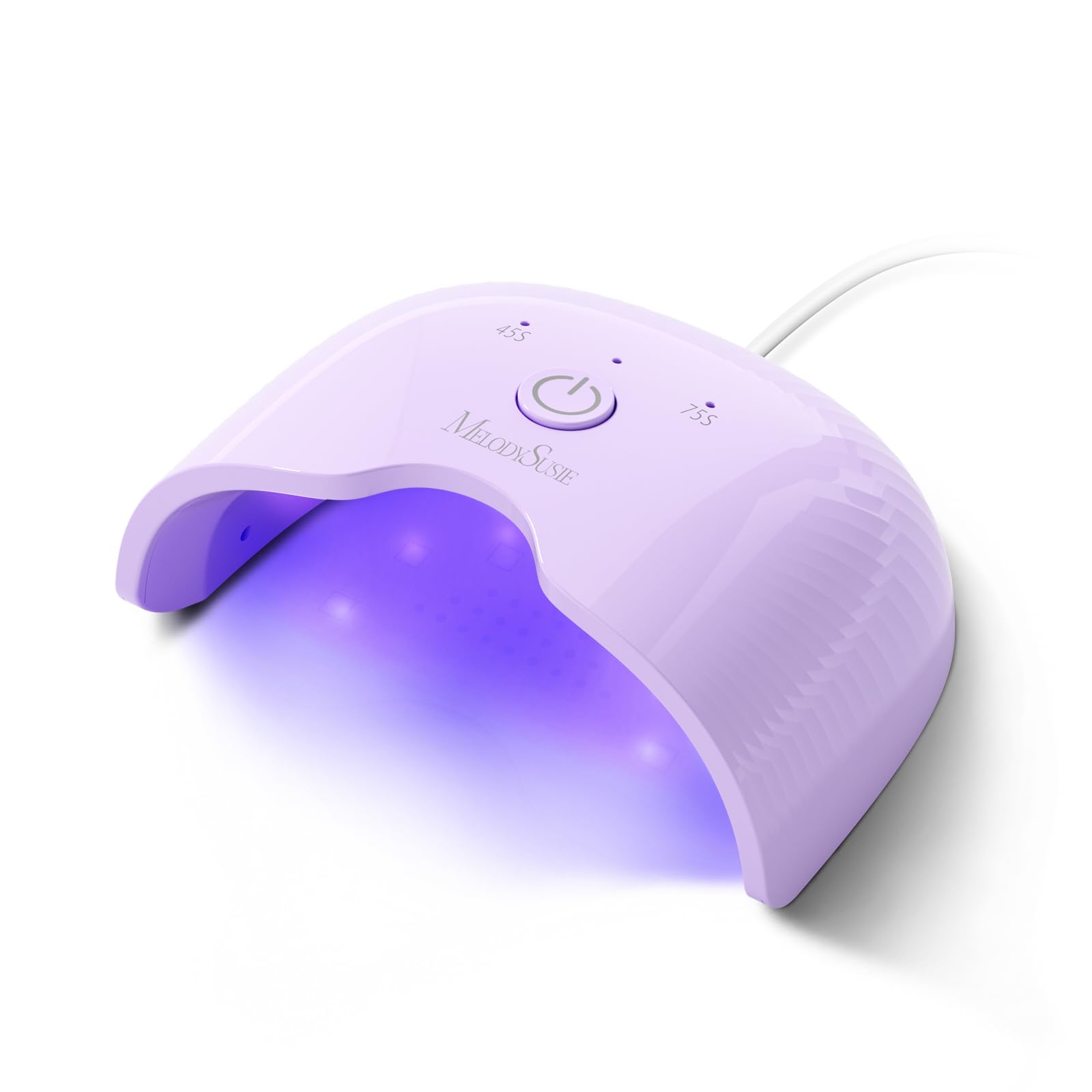 MelodySusie Lightweight Compact UV Nail Lamp P-Art06F for Half-Cured Gel