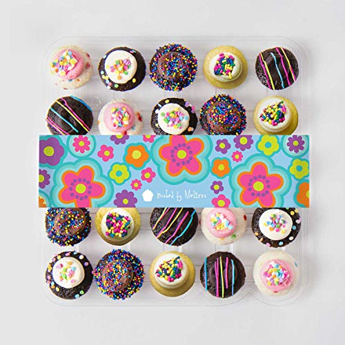 Baked by Melissa Easter Cupcakes - Spring Fling - Assorted Bite-Size Easter Mini Cupcakes (25 Cupcakes)