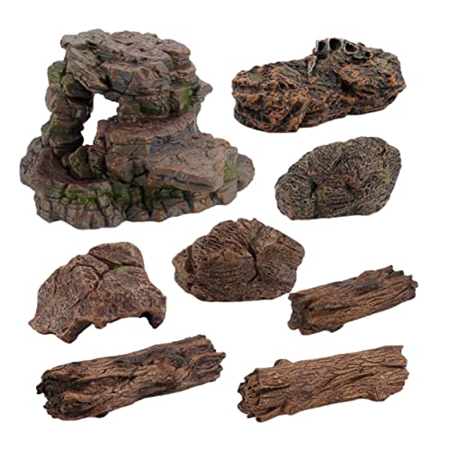 Pierre pour mini-paysages Toddmomy : 8 décors miniatures de maquette