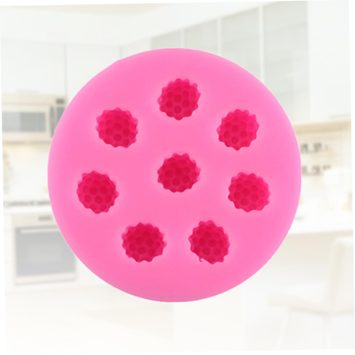 Alipis Lot De 3 Moules À Gâteaux En Silicone À 8 Compartiments Antiadhésifs Et Faciles À Démouler Pour Fondant Chocolat Et Dessert