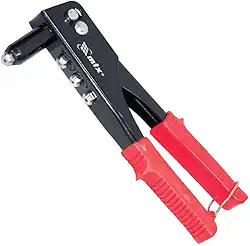 MTX Rebitador Manual Tipo Alicate 225 mm – Para Rebites 2.4, 3.2, 4.0 e 4.8 mm