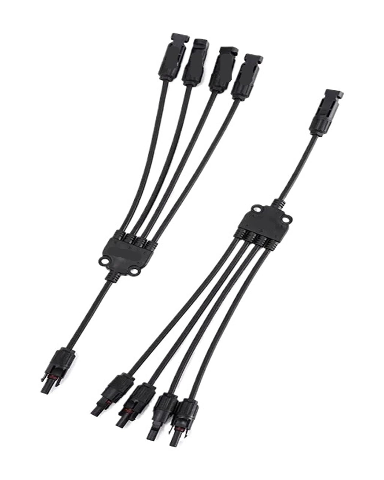 TY Branch Photovoltaik-Stecker 1000 V 30 A PV 2/3/4/5/6 auf 1 Zweig Photovoltaik-Stecker weiblich für PV MC-Kabel, 1 Paar (Y5)