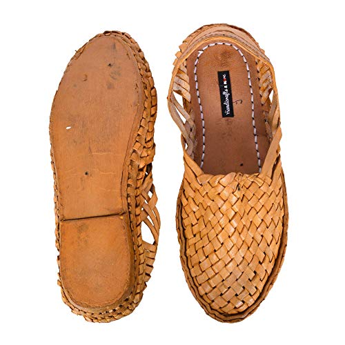 The Criss Cross Leather Men's slip on Shoes, Natural Brown Mens Flats, Mens Slippers, Flats, Handmade Slippers, Men's Shoes, Mens Casual Shoes, Indian shoes2