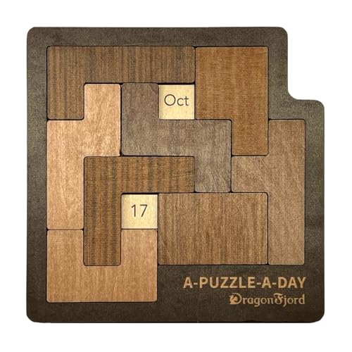 A-Puzzle-A-Day Deluxe: El Calendario Original de Puzzles Diarios con Más de 365 Retos de DragonFjord miniatura 2