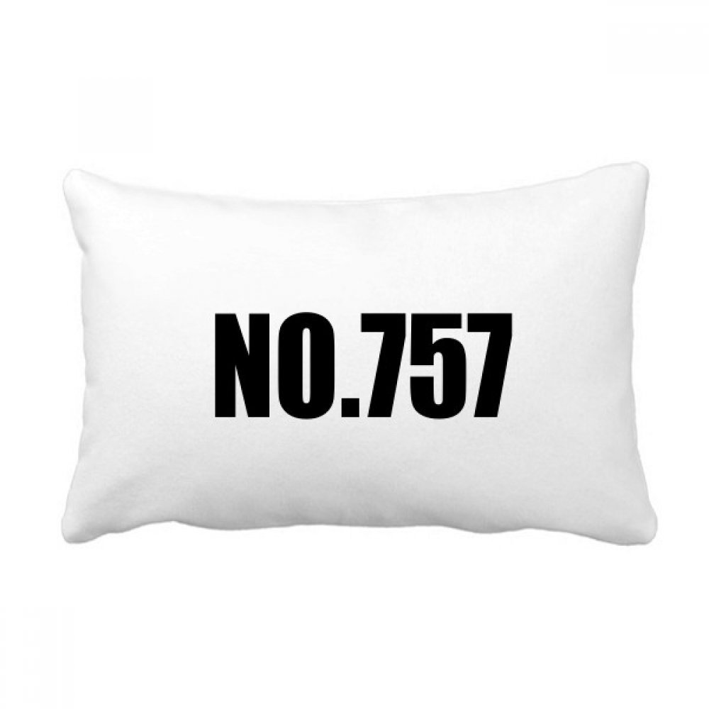 Coussin Chanceux Numéro 757 oreiller lombaire canapé multicolor 16x24