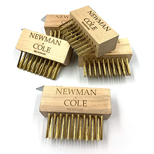 Newman and Cole Patio Brush Head Replacement | Angled Weed Brush Heads to Scrape Weeds and Moss...