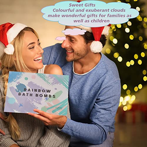 Ztoone 4 Imposta Rainbow Cloud Bath Bomb, Bubble