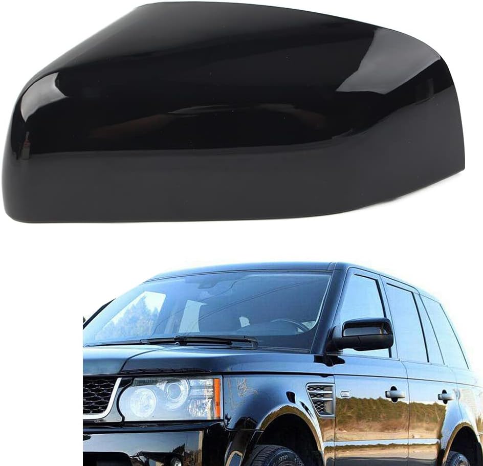 GZYF Car Exterior Rearview Mirror Cover Caps Protector for LR4 2010-2016, LR2 2010-2015, for Range Rover 2010-2012 / Sport 2010-2013, Left Side