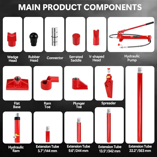 Boupower ZNXOYA6SNAMB1_MEN_HBRQ3L 10 Ton Porta Power Kit thumb #4