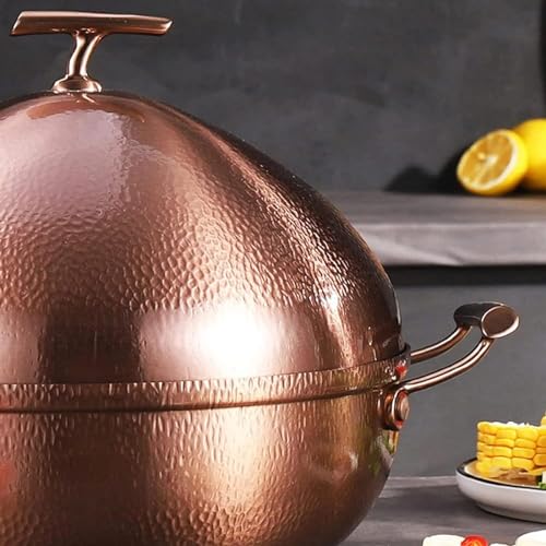 Olla para hot pot de acero inoxidable 27 cm miniatura 4