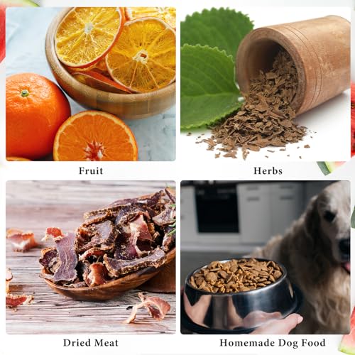 33 x 30,5 cm Dörrschalen, kompatibel mit CP267-FD, Edelstahl-Dörrator, Trocknungsnetz, Edelstahl-Tablett zum Trocknen von Obst-Lebensmitteln (4 Stück) – Bild 8