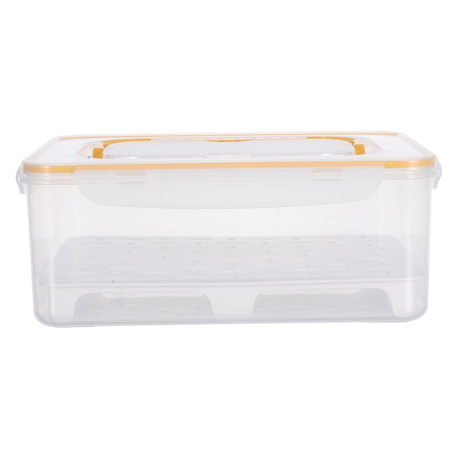 Organisateur portable de rangement tasses à thé plastique transparent boîte grand format