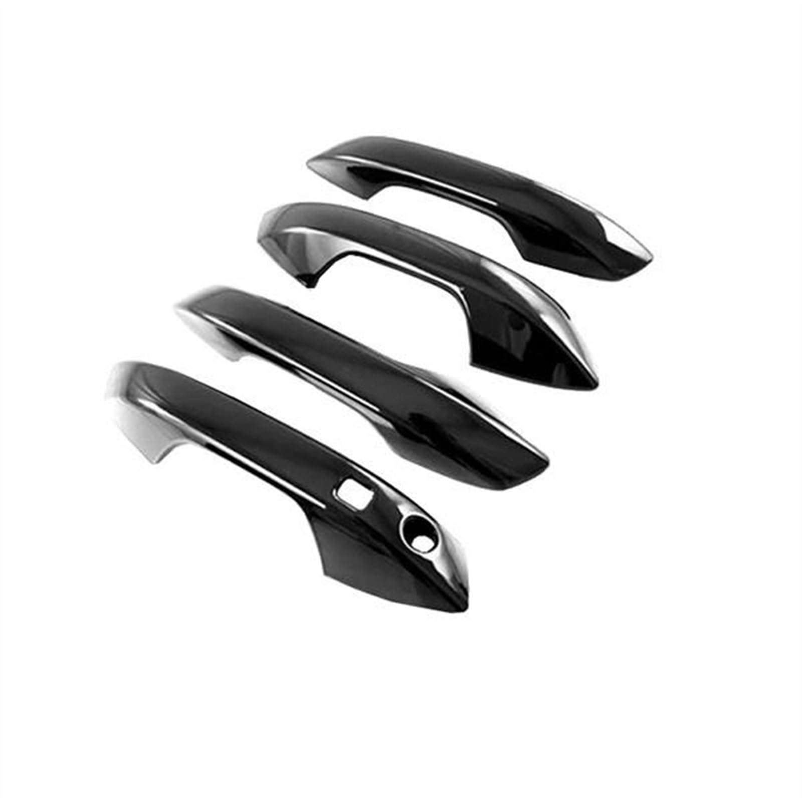 Slimes A Bs Carbon Fiber Car External Side Door Handle Bowl Catch Cover Protection Trim Rhd For Byd Tto 3 Tto3 2022 2023 Protection(A)