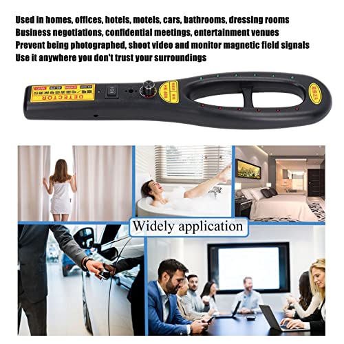 Détecteur de Signal Détecteur de Bug GPS Aimant RF Détecteur de Caméra Wav électromagnétique Moniteur de Bug GPS… - Image 5