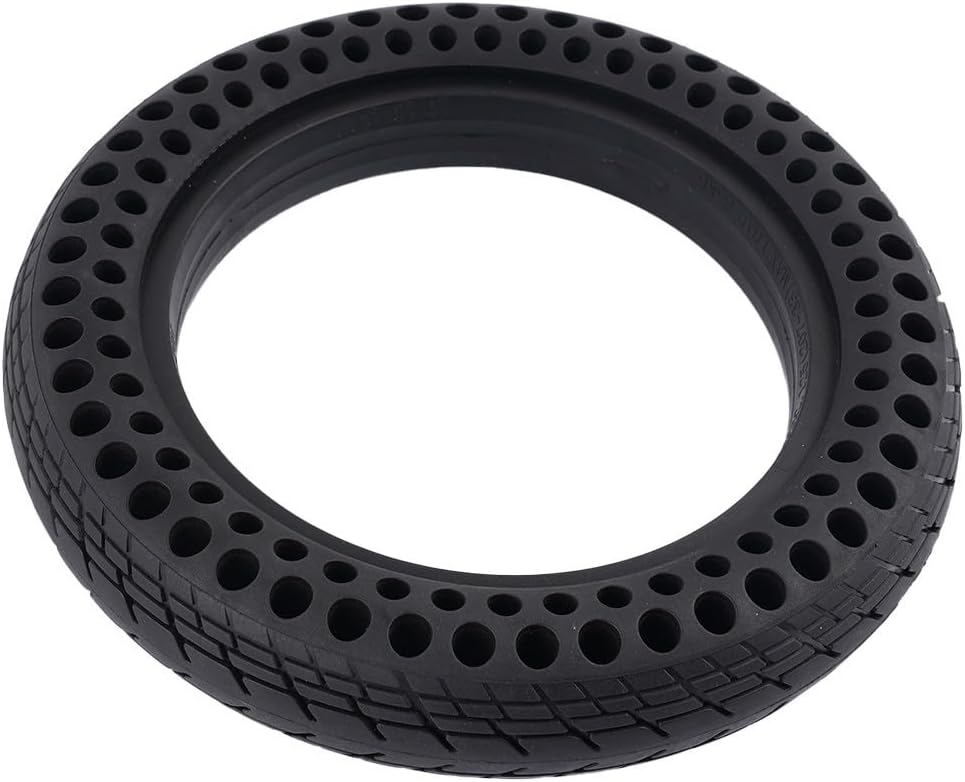 12 Inch Solid Tire 12 1/2x2 1/4（57-203) Solid Rubber Tyre, E-Bike Scooter 12.5x2.125 Solid Electric Scooter Tire Tubeless Front or Rear Replacement Solid Rubber Wheels
