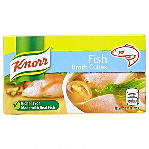 KNORR Fish Broth Cubes 6cubes 60g (2.12oz) Amazon.in Grocery