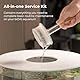 biOrb Service Kit 3 mit Wasseroptimierer - 10-teiliges Reinigungs-Set, Ersatz-Filterpatronen, chemische Filtermedien, Schwamm, Reinigungstuch, Wasseraufbereiter, für alle biOrb Aquarien