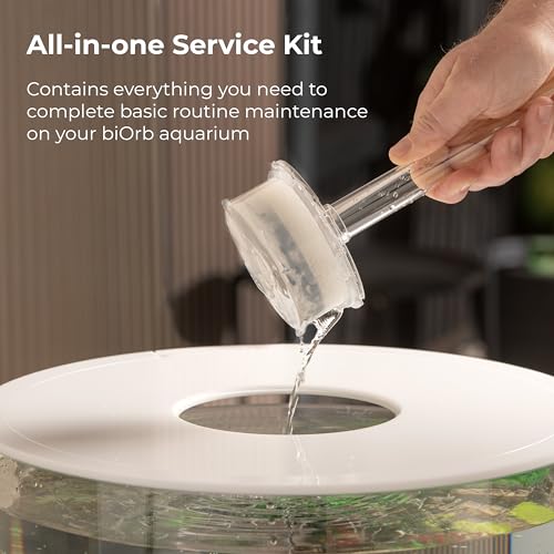 Image of biOrb Service Kit x3 Plus Water Optimizer with 3 Service Kits, 3 Cleaning Pads, and Water Optimizer