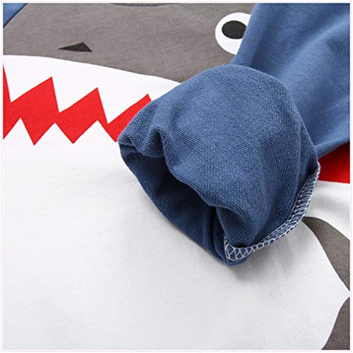 Little Boys Sweatshirts Pullover Cotton Baby Cotton Casual Crewneck Long Sleeve Toddler Top T-Shirt Outdoor4