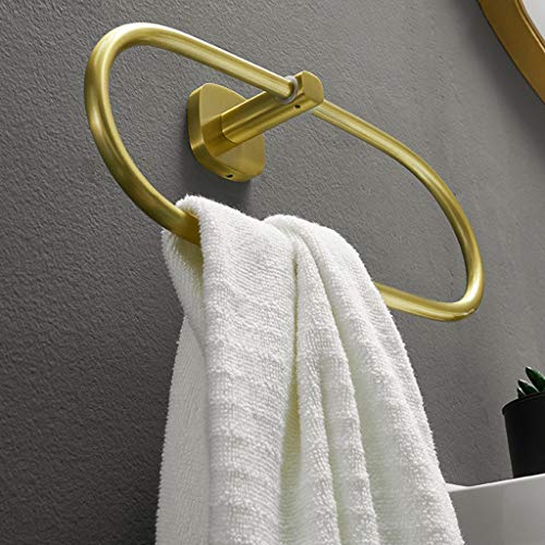 Toallero de baño montado en la pared con sistema autoadhesivo 6