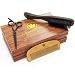 Naturenics Beard Brush, Beard Comb & Beard Scissors- Beard Kit - 100% Firm Boar Bristles - Beard Grooming Kit Works With All Beard Oils & Beard Balms- Helps with Beard Growth, Styling & Conditioning