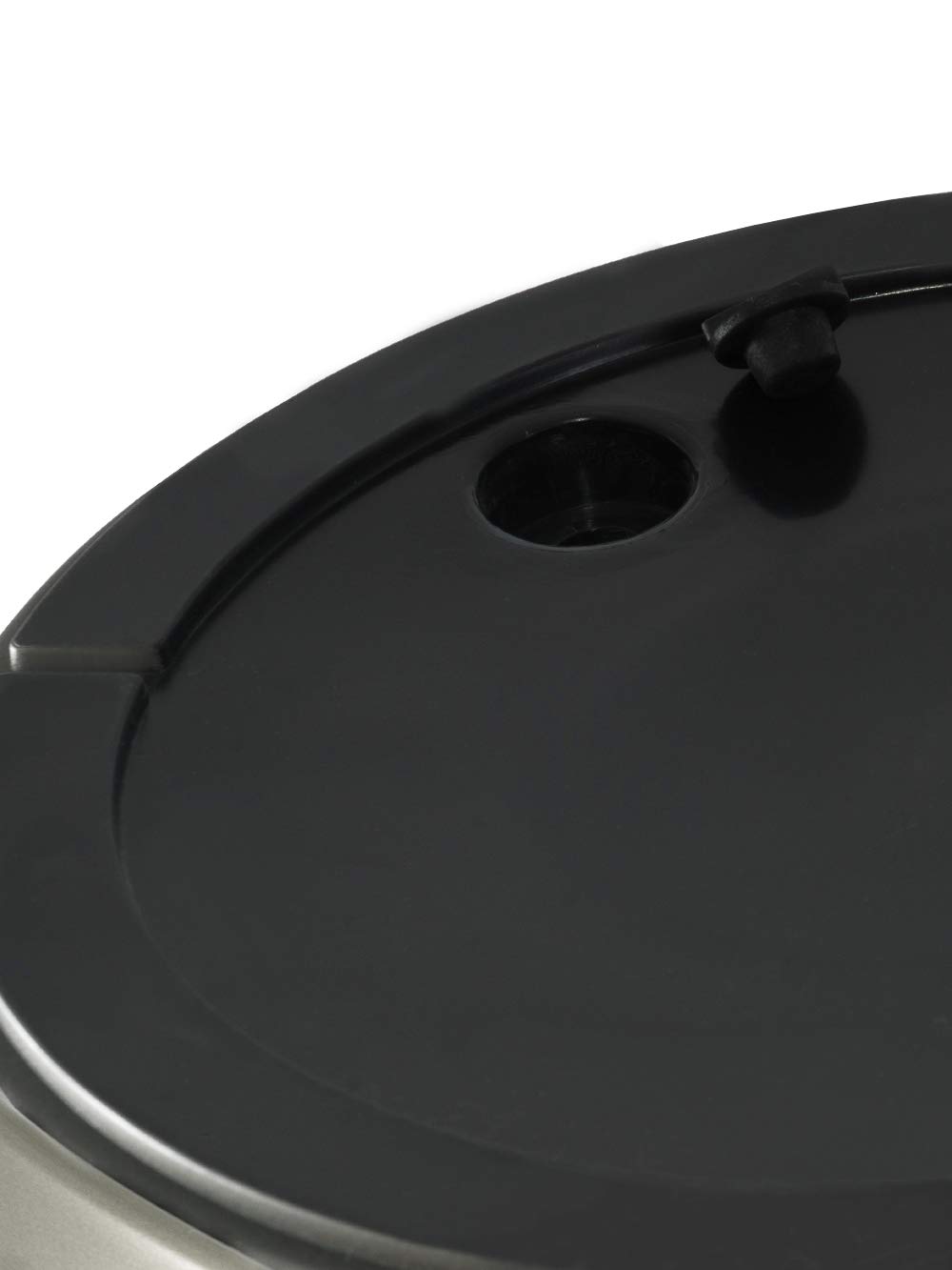 Pflanzwerk® ÖKOSYSTEM Donica na rośliny PIPE – doniczki na kwiaty z systemem nawadniania, 78 cm, Ø 40 cm, szary metalowy, donica na kwiaty do użytku wewnątrz i na zewnątrz, markowa jakość premium