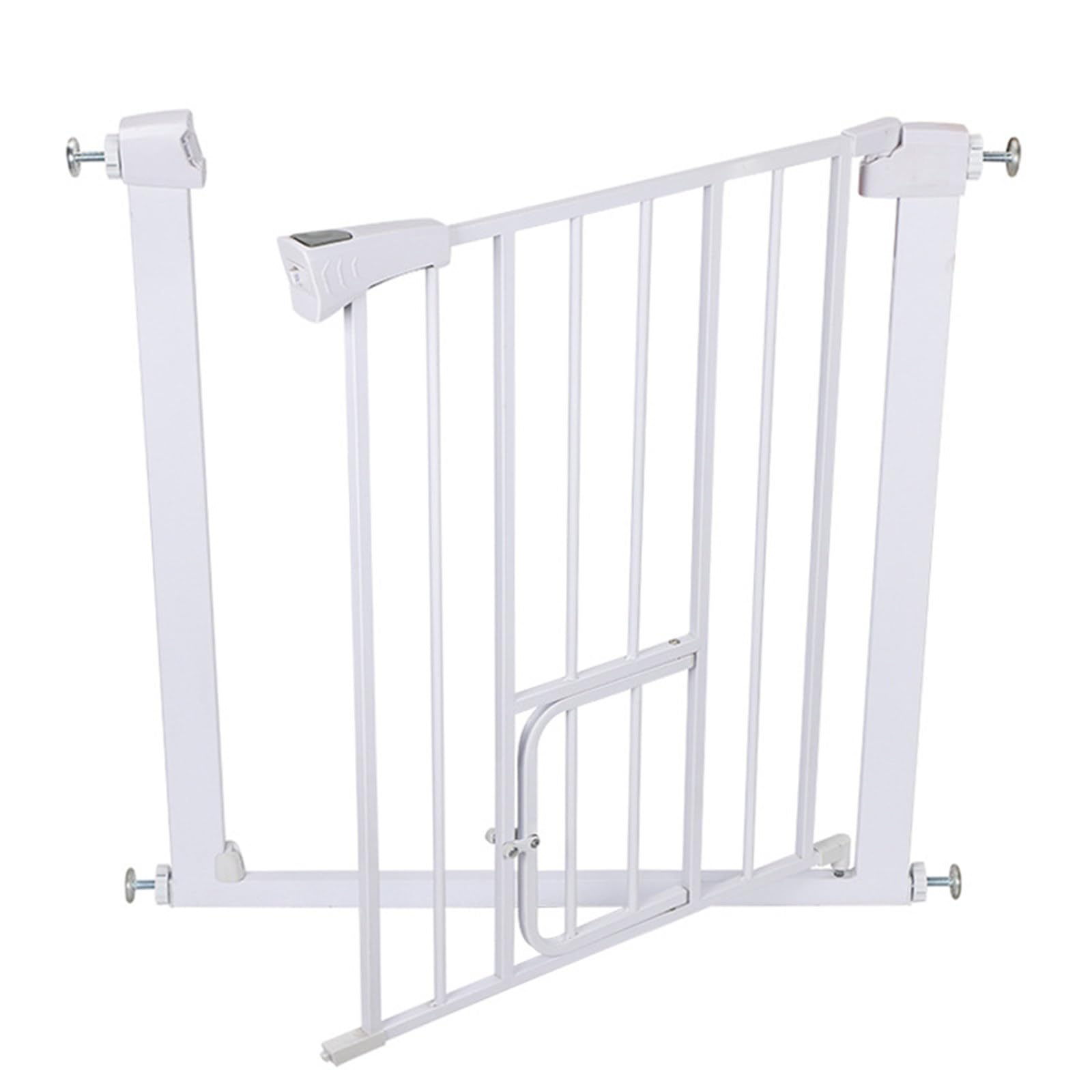 Barrière de sécurité enfant sans perçage 75-82 cm barrière escalier métal chien