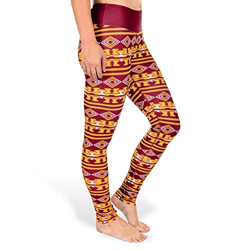 Leggings NBA FOCO mujer mallas deportivas estampado azteca fitness