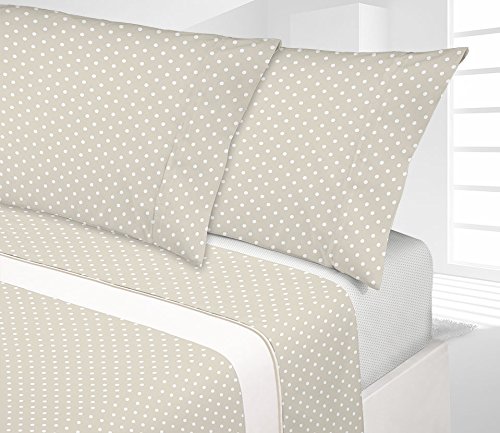 Summer 084u00a0Parure de lit Beige 160x270 cm