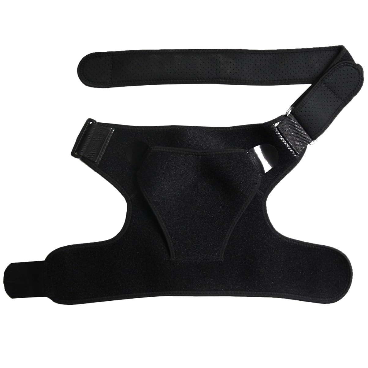 Homoyoyo Shoulder Brace for Men Shoulder Support Pad Rotator Cuff Pain Relief Black