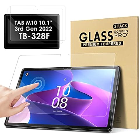 KATUMO 2 Stück Full Screen Schutzfolie für 10.1 Zoll Lenovo Tab M10 3rd Gen 2022 TB-328FU 328XU Cover