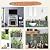 Terrablossom 24 PCS Bohemian Floral PVC Peel and Stick Tile Stickers