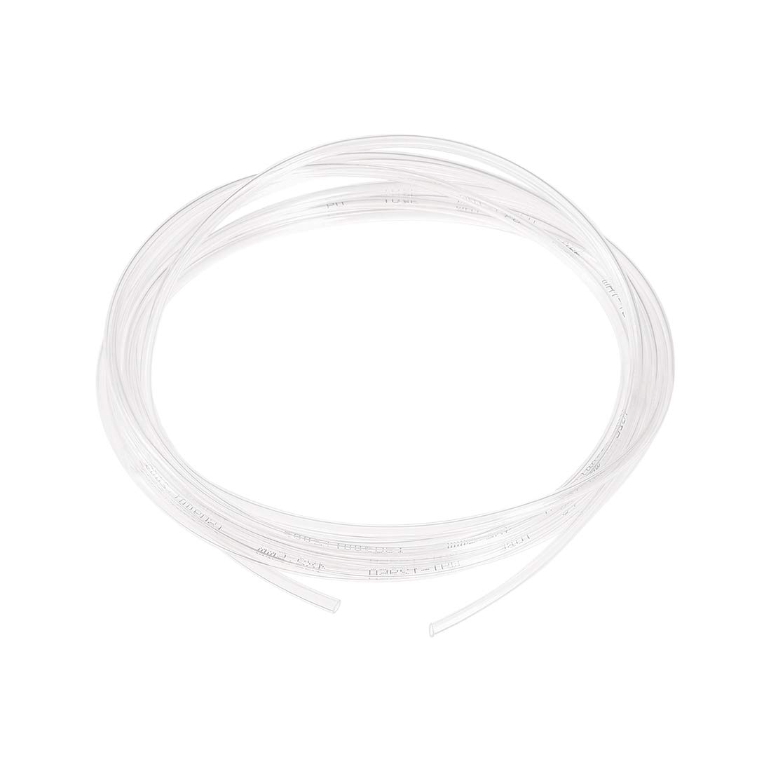 uxcell Pneumatic Air Tubing, 4mm OD x 2.5mm ID 3 Meter (118 Inch) PU Air Compressor Clear Tubing Hose Pipe