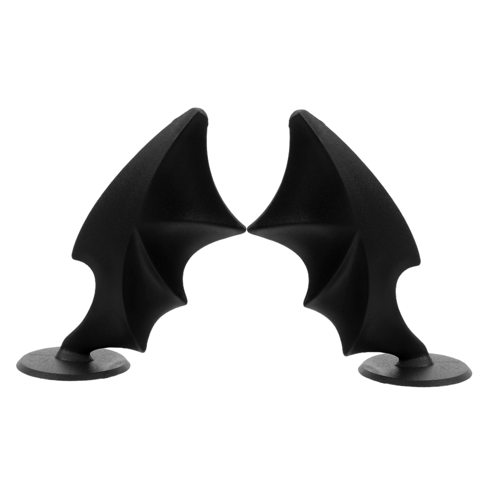 GLEAVI 1 Pair Bat Wings for Helmet Adhesive Suction Cup Skiing Helmet Decor Novelty Wings