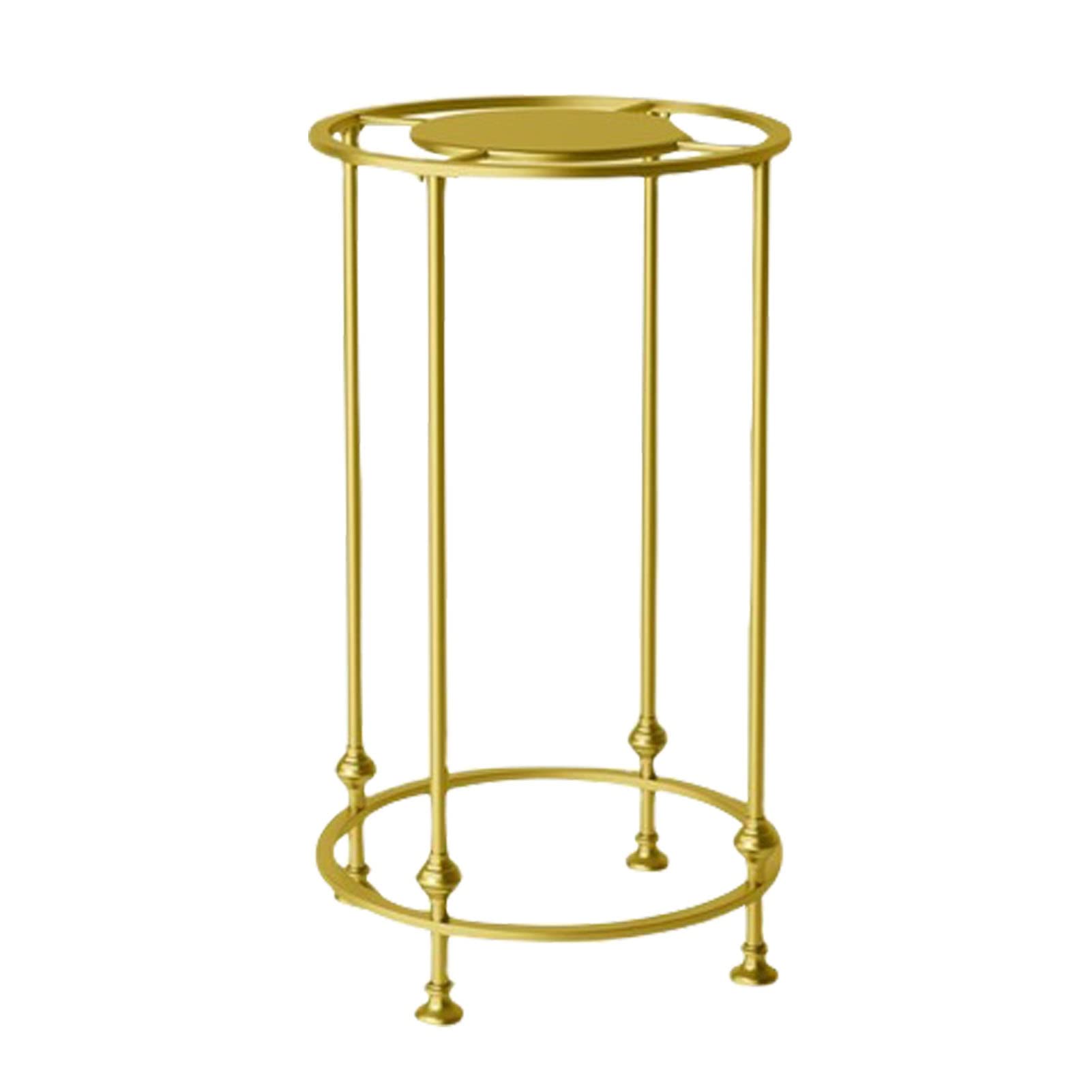 Round Garment Display Retail Rack, Floor-Standing Round Clothes Hanging Rack, Clothing Racks with Topper, Multi-Purpose Clothing Organizer for Boutique Retail Store Laundry Home
