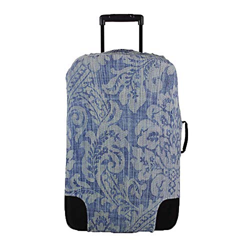 capa mala elastano bolsa de viagem feminina denin fl besha
